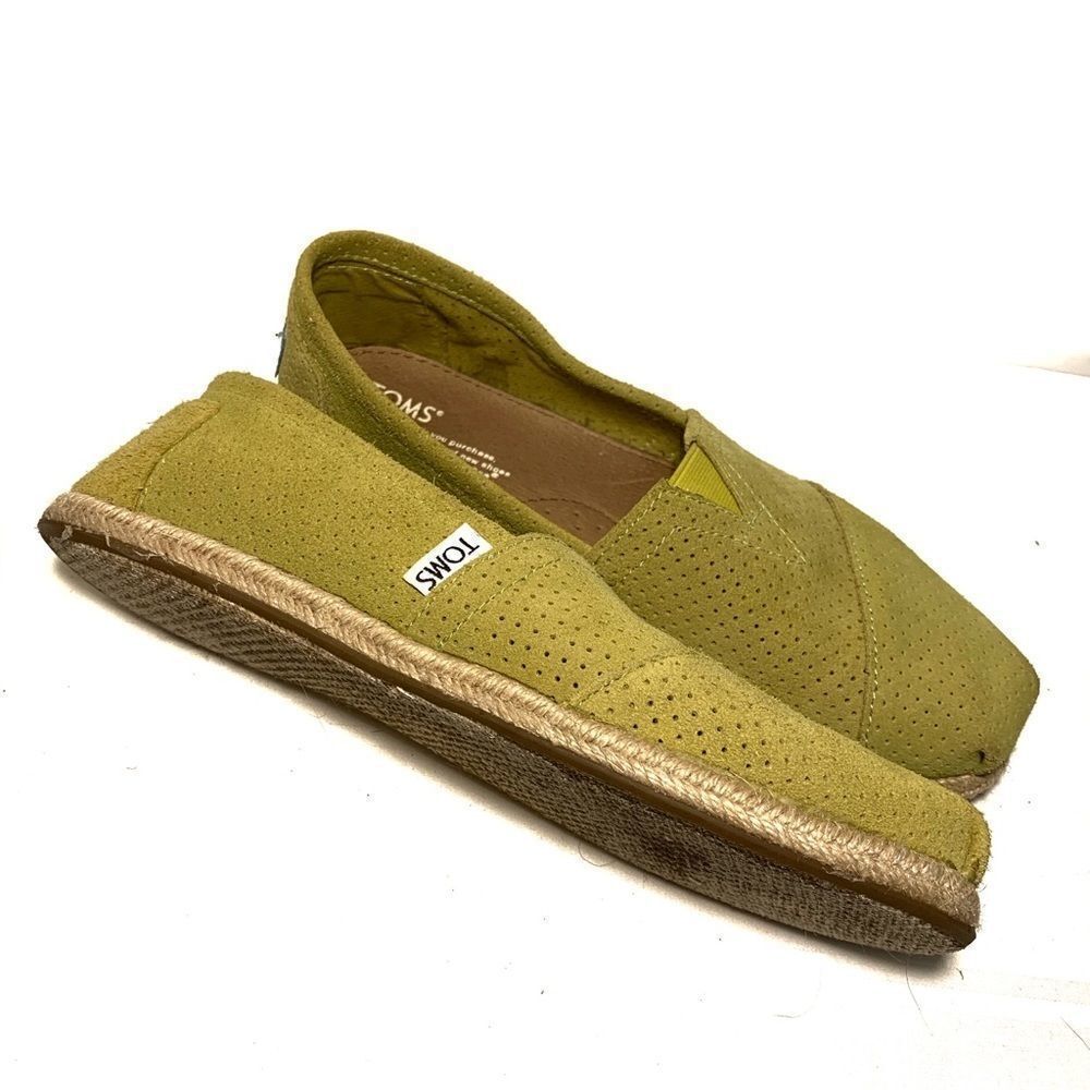 🎉HP🎉 Toms Seasonal Classic Green Flats (8) - Picture 11 of 11